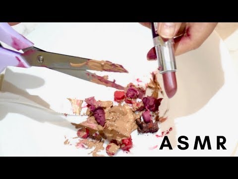 ASMR: Destroying All Of My Makeup  (ASMR SOUND )