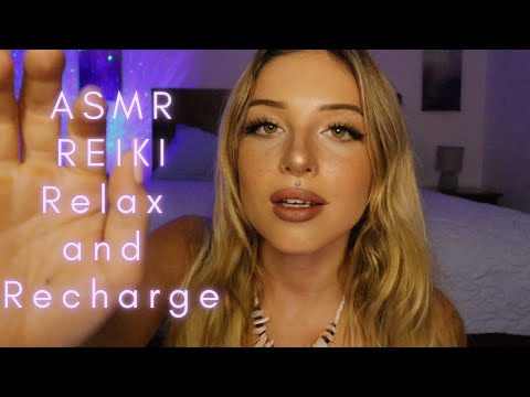 ASMR Reiki Charged Echoed Affirmations for Relaxation 🩵😴💤