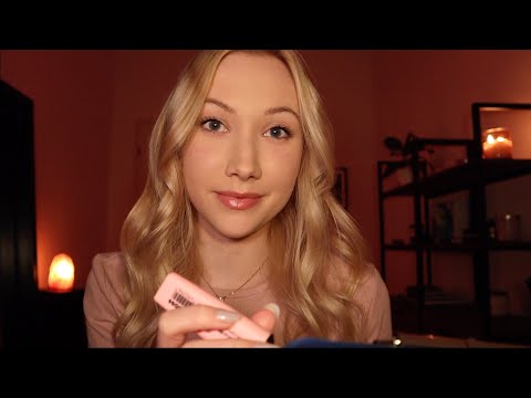 ASMR Positive Affirmations for Self Love ♡ (whispering, marker writing, tracing, paper sounds)