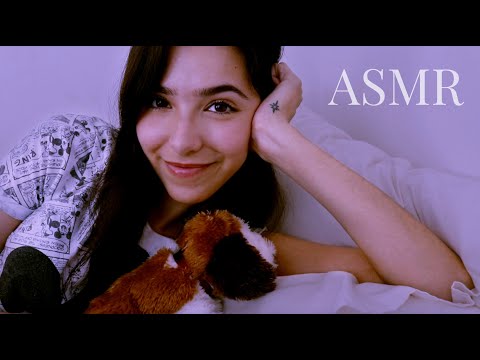 ASMR For When You Can't Sleep (Scalp massage, face brushing, ear touching, hair touching...)