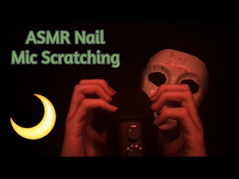 ASMR NAIL MIC SCRATCHING SOUNDS - BLIND ASMR