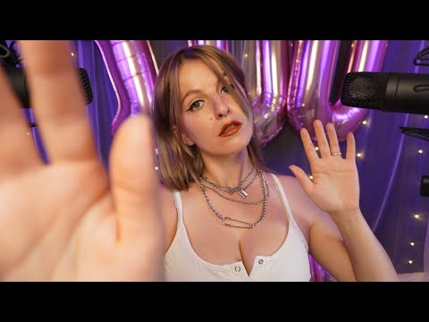 ASMR Face Touching & Hand Movements en Español Para Dormir