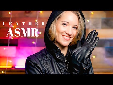 Lady in Black Leather Puts You to Sleep 🕶 ASMR