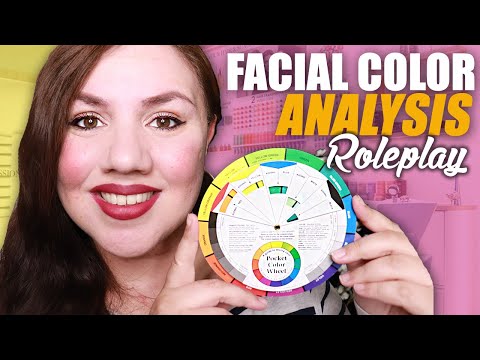 ASMR Soothing Color Analysis / Face and Body