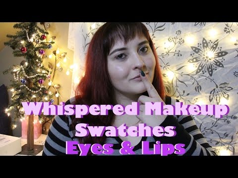 Whispered Makeup Swatches 💋 Liquid lips & Eyeshadows