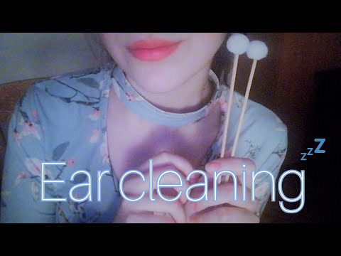 [ASMR] EAR CLEANING, BLOWING, MOUTH SOUNDS 耳かきでリラックスした耳掃除 💤👂