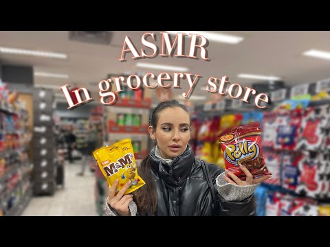 ASMR in a grocery store (No Talking)