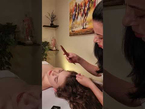 ASMR Hair Pulling & Scalp Inspection for Relaxation