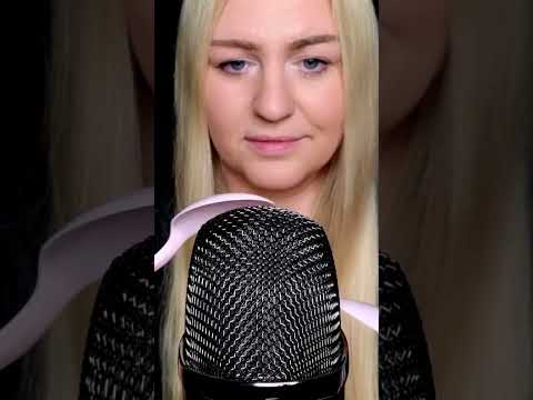 ASMR Plastik Spoons on Mic Sounds... Full video on my channel 💜