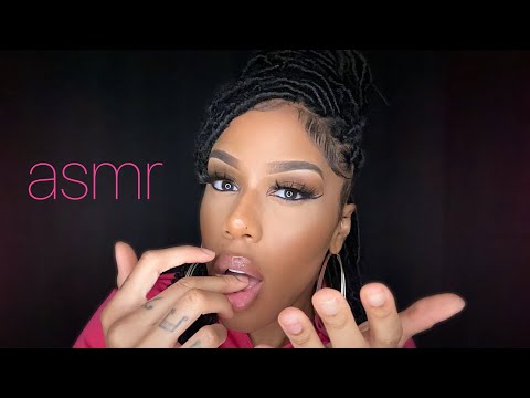 ASMR | Spit Painting You w/ Rihanna Features (Gum Chewing)