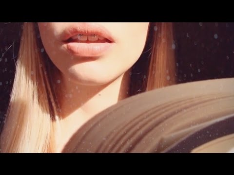 ASMR Reading To You | Tapping, Flipping Pages, Whispering