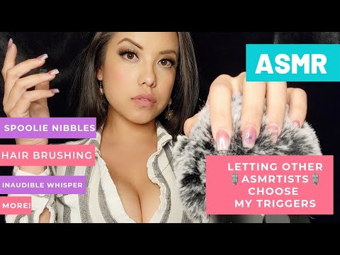 ASMR| Asking ASMRTISTS to Pick My Triggers ** So tingly**