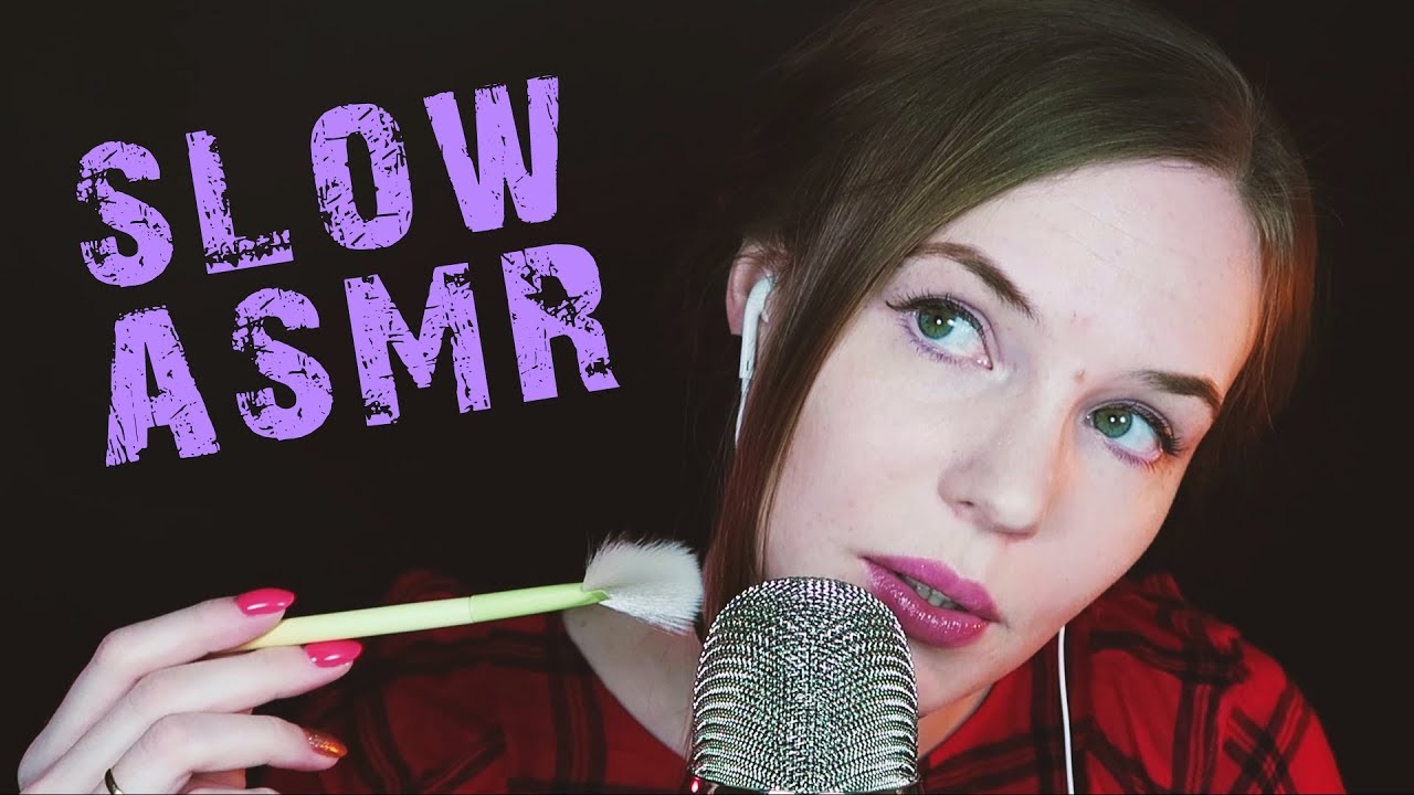 Dreamy ASMR Blue Yeti Ear Brushing - Ear to Ear Whisper, Breathing, Hand Movements