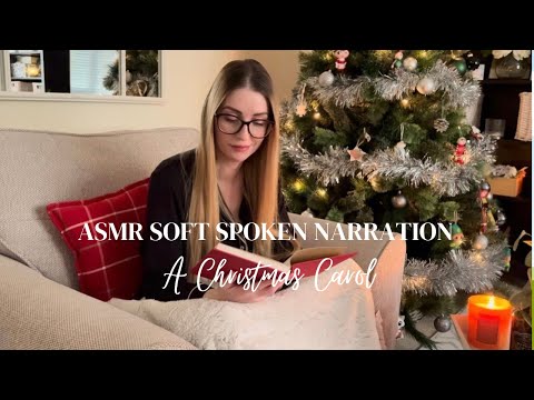 (ASMR) 2 HOURS of Soft Spoken Story Reading for a Cozy Christmas Sleep | A Christmas Carol.