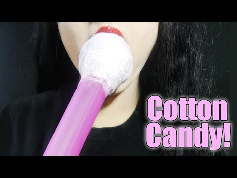 ASMR Eating Cotton Candy
