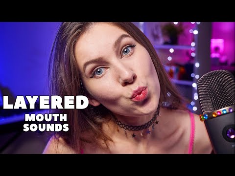ASMR 200% double mouth sounds for SLEEP ❤️