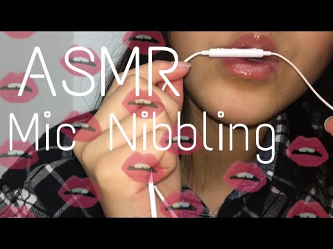[ASMR] mic nibbling and mouth sounds for 10 minutes  | no talking | relaxing and tingly