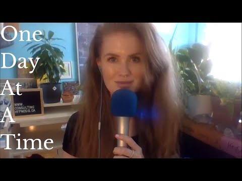 ASMR HYPNOSIS (WHISPER): One Day @ A Time Affirmations: Professional Hypnotist Kimberly Ann O'Connor