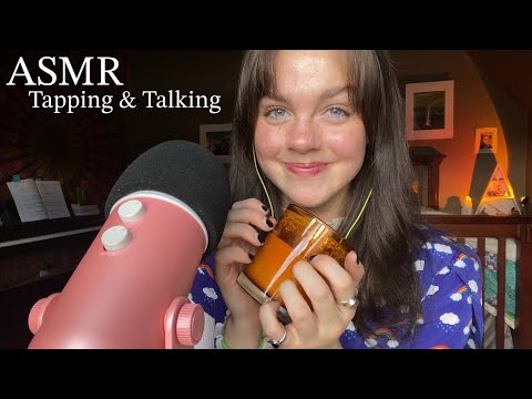 ASMR Chit-Chat while Tapping on Random Objects