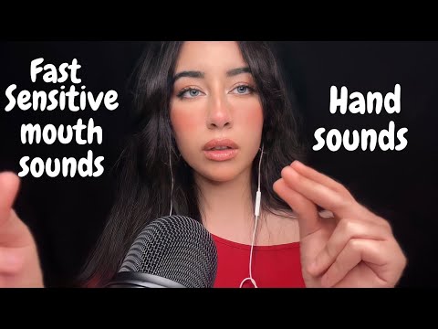 Fast Sensitive Mouth Sounds & Hand Sounds 🔥