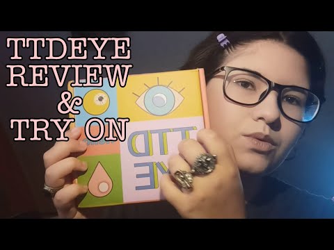ASMR | TTDEYE Wear Your Glow review & try on
