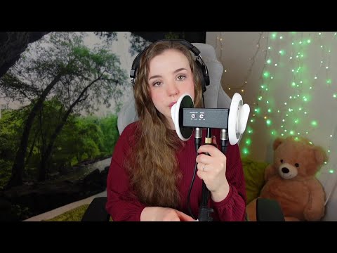 ASMR - My favourite mouthsounds with 3dio - Earlicking, breathing and ear eating