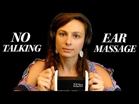 ASMR Caressing Ear Massage No Talking Binaural 3Dio Free Space Pro