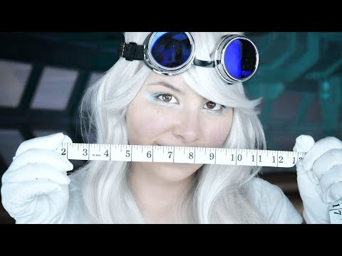 ASMR Measuring You for your Space Suit & Quick Medical Exam Roleplay (Sci-Fi)