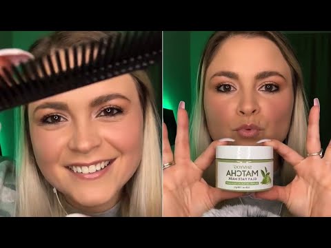 ASMR | Pampering You For 2 Hours 💆🏼‍♀️🤤 Skincare, Makeup, Haircut, Eyebrow Plucking