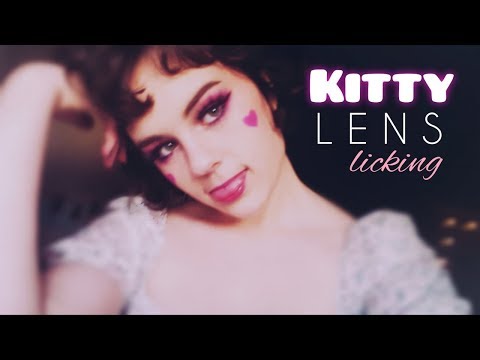 [ ASMR ] - Role Play / Kitty Lens Licking 👅😻