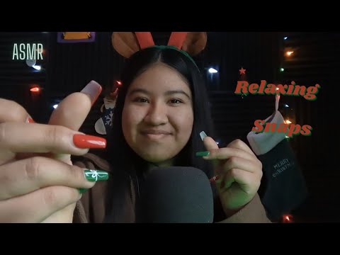 ASMR - Let The Christmas Snaps Relax You 😴