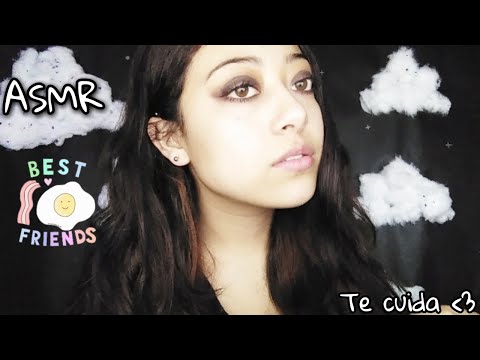 ASMR / TU MEJOR AMIGA TE CUIDA ❤️🌛