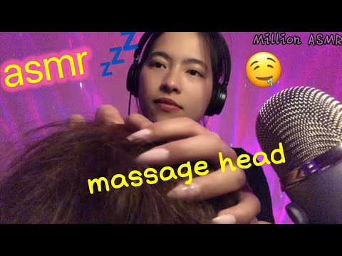 ASMR Hair Play Scalp & Head Massage DEEP SLEEP (No Talking) #hairplay #asmrsleep #massage #scalping