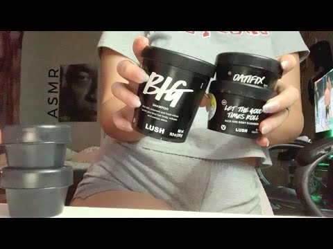 ASMR | Tingly Tapping on Lush Containers😴