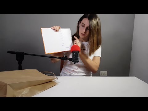 ASMR Inaudible- Preparing you for school