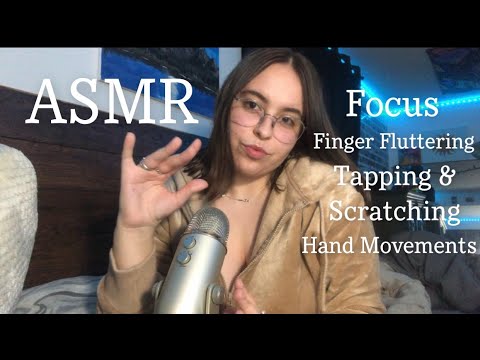 Focus ASMR Finger Fluttering and Ring Sounds With Hand Movements Oscar's Custom Video