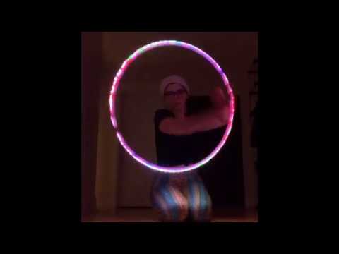 LED Hooping for ASMR with Whispers