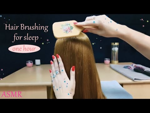 ASMR 🤍 One Hour 🤍 Pure Hair Brushing to Make You Super Sleepy (Non-Talking)