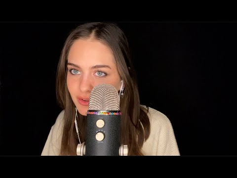 ASMR inaudible whispering and mouth sounds (sleep in five minutes)