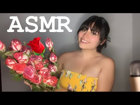 Sonidos con rosas- Crujiente- María ASMR
