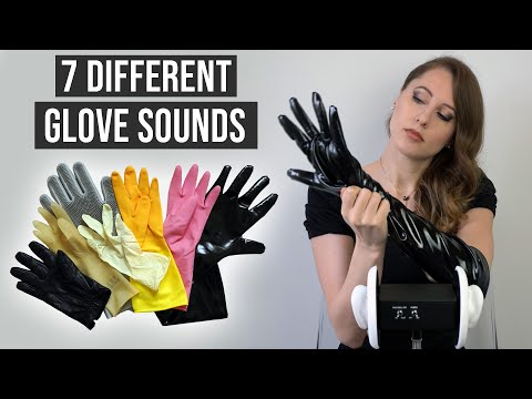 7 ASMR Glove Sounds – No Talking (Latex, Surgical, Rubber, Faux Leather, Silk, Silicone)