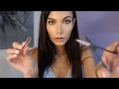 ASMR Brow Shaping | Personal Attention