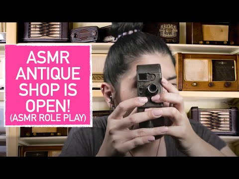 ASMR TAPPING FOR TINGLES | ANTIQUE SHOP SHOW AND TELL | TAPPING AND SCRATCHING