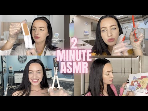 2 Minute ASMR | 5 Role Plays | Whispered & Soft Spoken