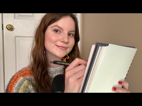ASMR Drawing You (Personal Attention, Close Whispers, and Visual Tingles) ♡