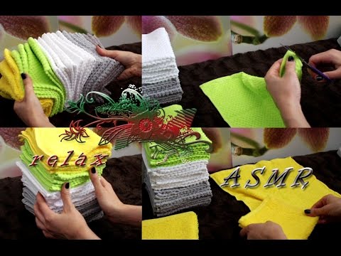 ASMR Towel Folding