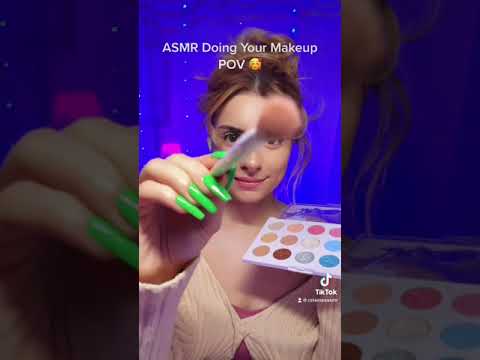 ASMR DOING YOUR MAKEUP IN 60 SECONDS 💄#shortsfeed #shortsvideo #shortsfeed #shortsviral #asmr