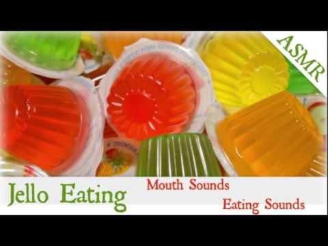 Binaural ASMR Relaxing Jello Eating l Mouth Sounds, Eating Sounds
