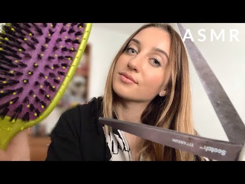 ASMR Giving You a Haircut Roleplay