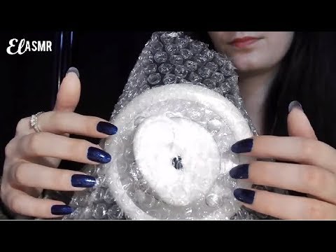 ASMR INTENSE CRINKLE SOUND ON YOUR EARS.♥ 3DIO [No talking]